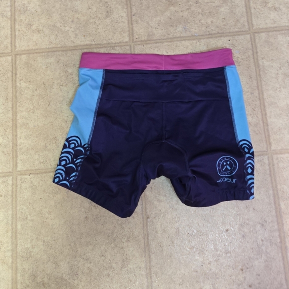 COEUR athletic wear spandex SHPRTS ONLY Marathon cycling - Picture 3 of 5